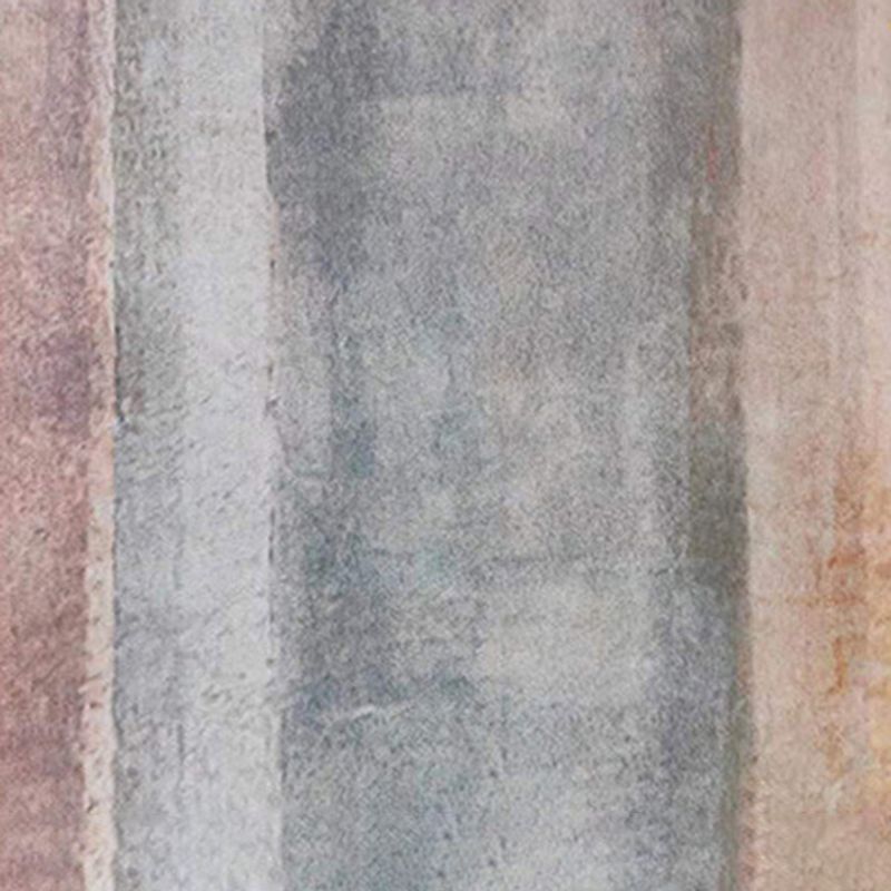 European Living Room Carpet Floral Print Rug Polyester Washable Carpet with Non-Slip Backing