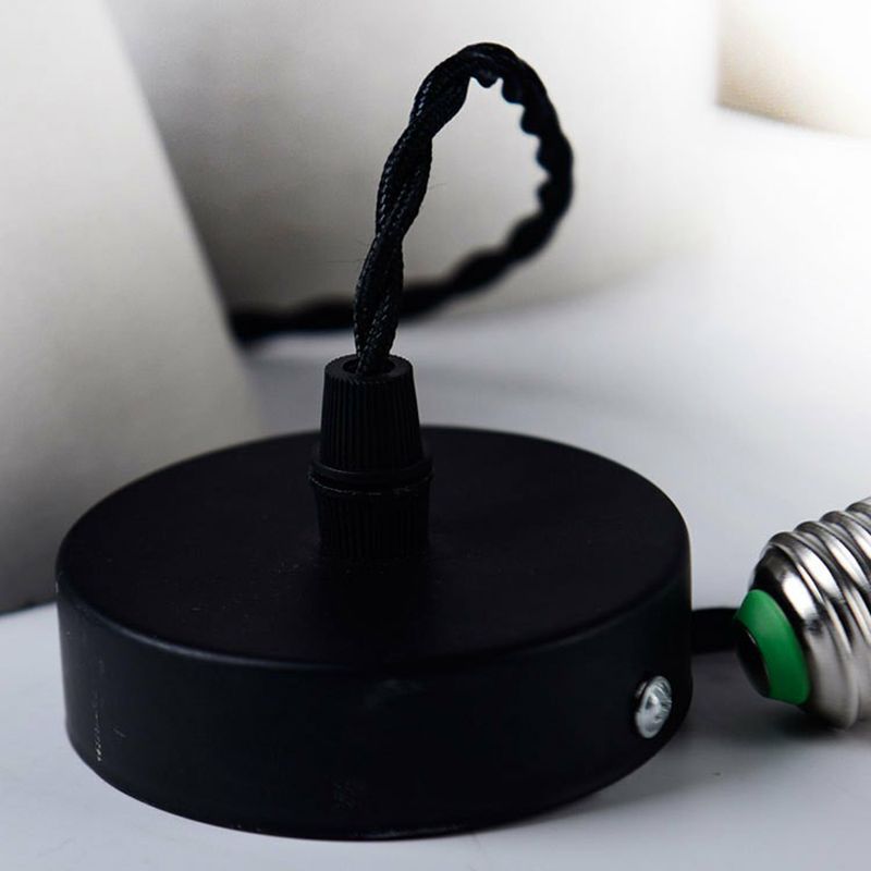 Contemporary Style Creative Cement Hanging Light Geometric Modeling 1-Light Pendant Lamp for Bedroom