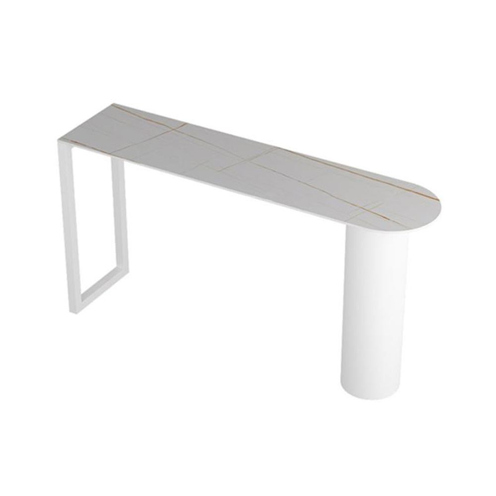 Modern 1/2/3/5 Pieces Sintered Stone Pub Table Set Fixed Counter Table Set for Home Use