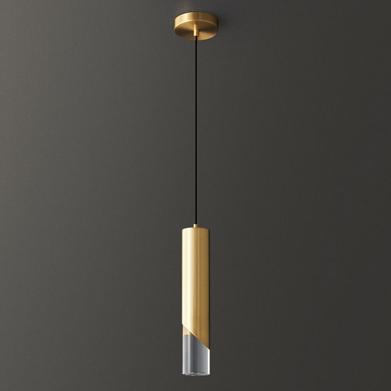 Altura ajustable colgante metal luz colgante de colgante contemporáneo iluminación para dormitorio