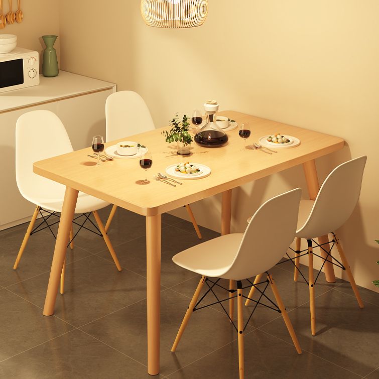Modern Table Tripod Base Dining Table for Kitchen Dining Room
