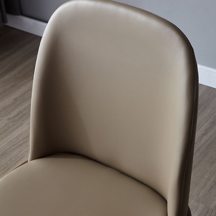 Chaise rembourrée de style contemporain de 16 po de large, chaise Parsons pour la maison