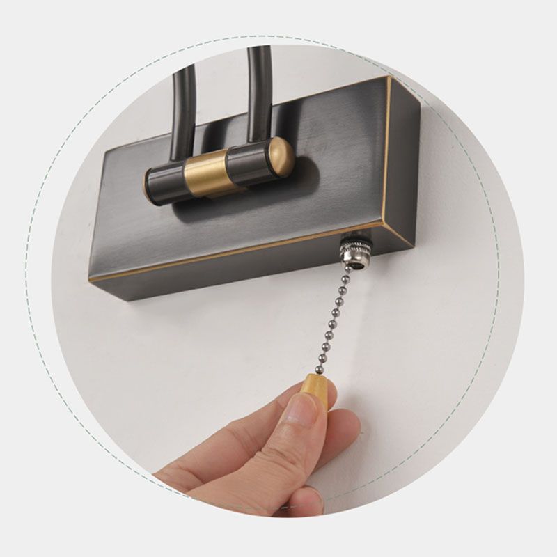 Vanité de vanité linéaire Lumière postmoderne à 1 lumière Appiculture murale pour salle de bain