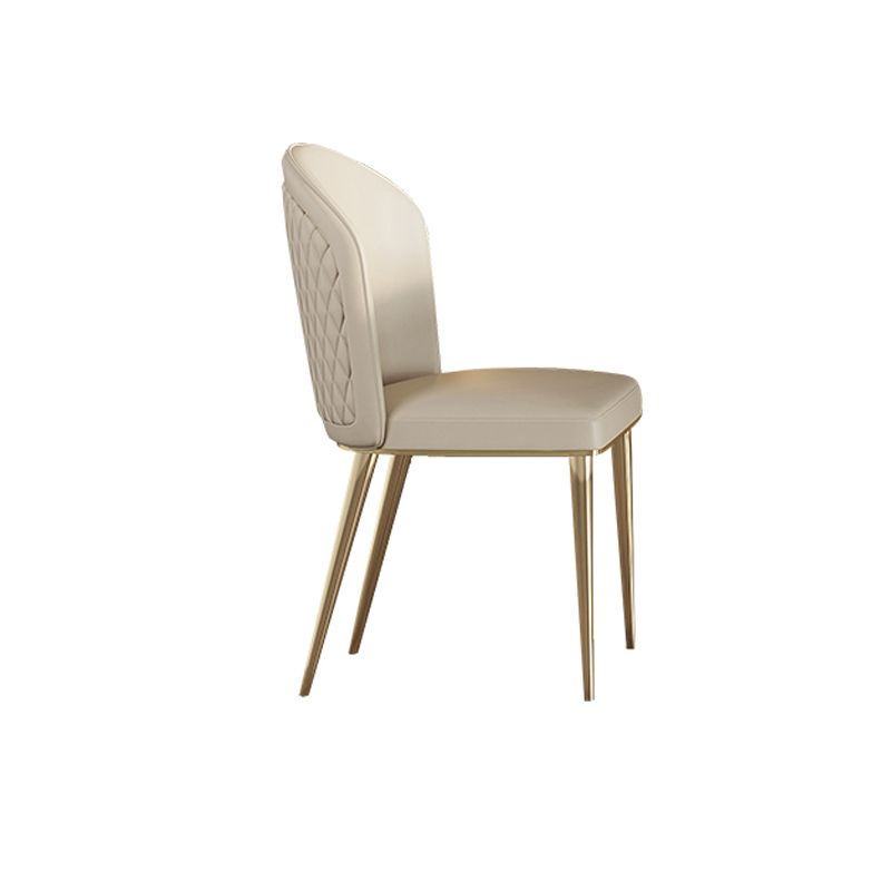 Contemporary Dining Set 1/4/5/7 Pcs Stone Dining Table with Upholstered Chairs