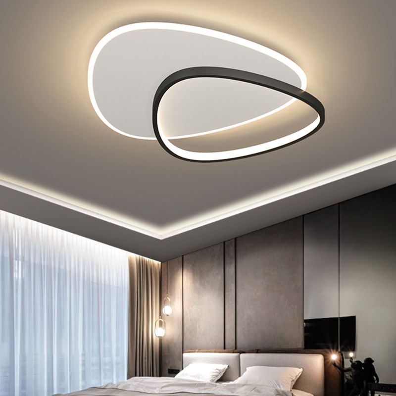 Modern Flush Mount Ceiling Light Acrylic Ceiling Lamp Fixture for Drawing Room