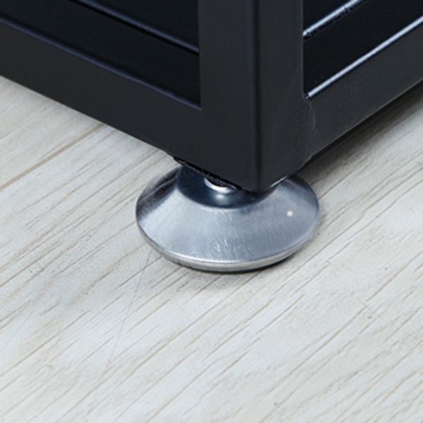 Iron Modern Accent Table 2-shelf Rectangle Console Table for Hall