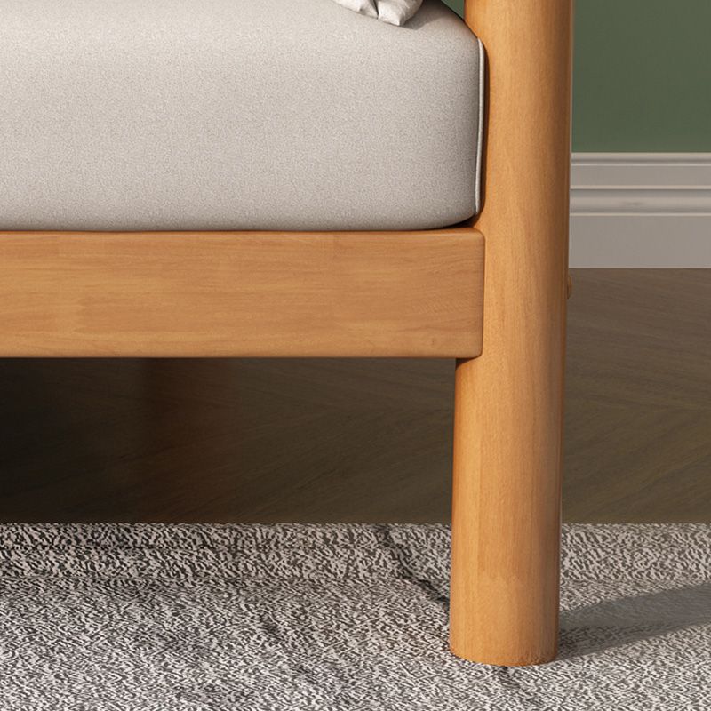 Scandinavian Pillow Top Arm Sofa Loose Back Living Room Settee