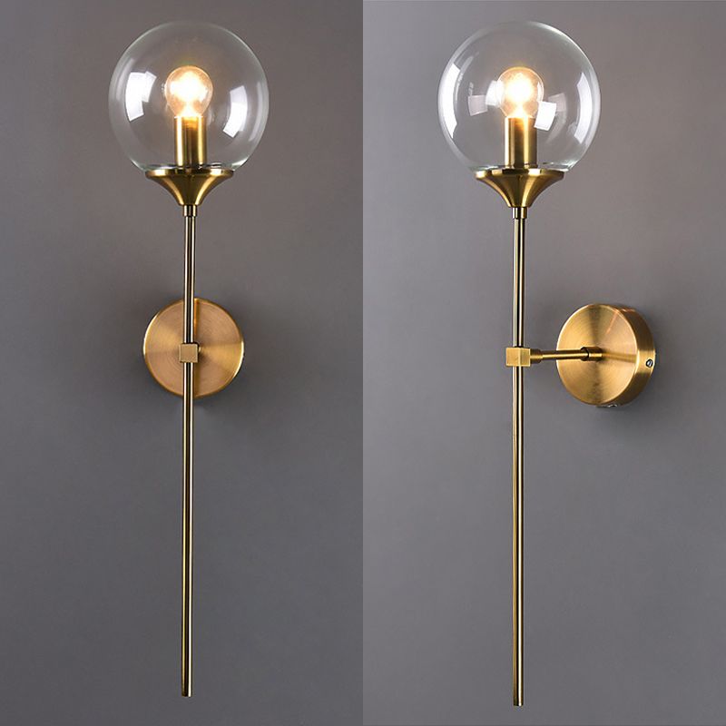 Noordse ballonvorm wandlamp Creatieve metalen wandverlichting voor bed