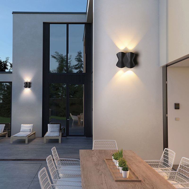 Multi-head Simplicity Mur Sconce LED Gnonce Lightture pour le jardin à l'extérieur