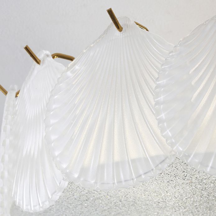Modern Glass Ceiling Lamp Household Simple Flush Mount Light Fixture