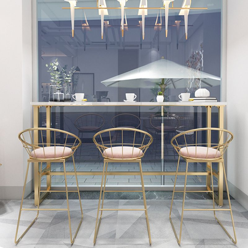 Rectangle Bar Table Contemporary Pub Table for Indoor and Breakroom