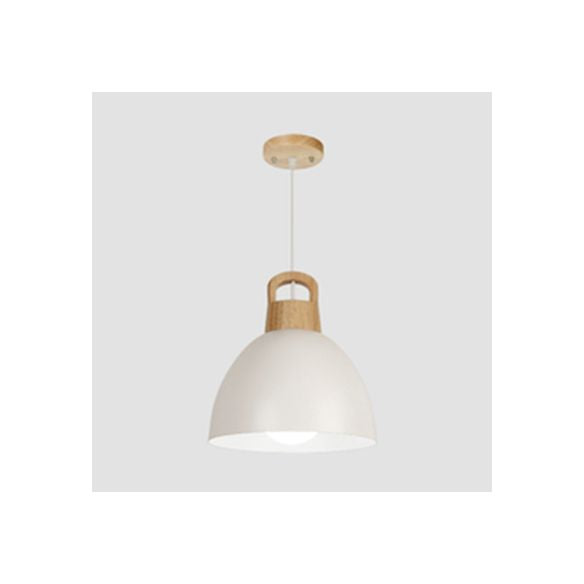 Corridoio cucina cupola illuminazione a sospensione in alluminio 1 lampadina macaron lampada sospesa