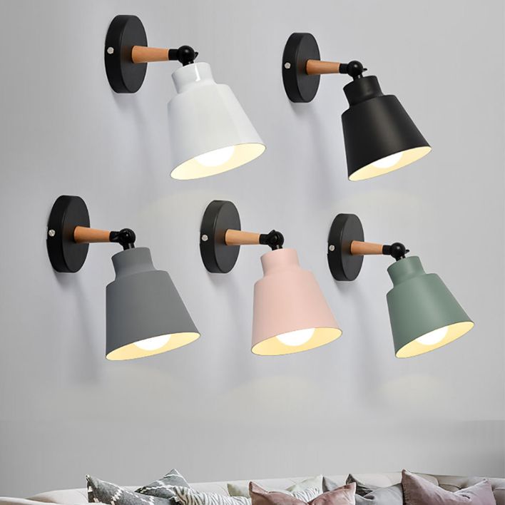 Modern Style Colorful Wall Lamp Creative Wall Light Sconce for Bedroom