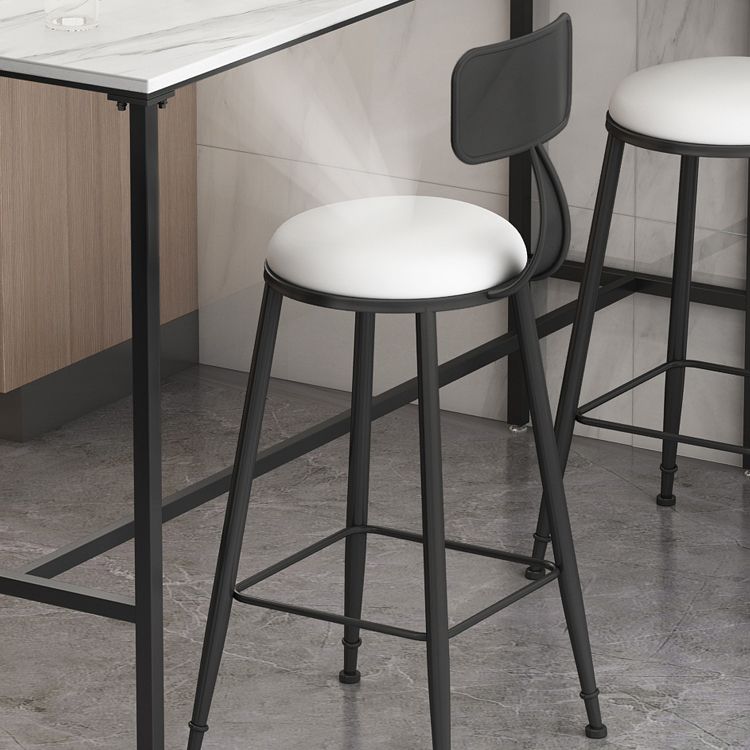 Modern Bar Stool and Table Set 1/3/5 Pcs Rectangle Stone Top Bar Table and Stools