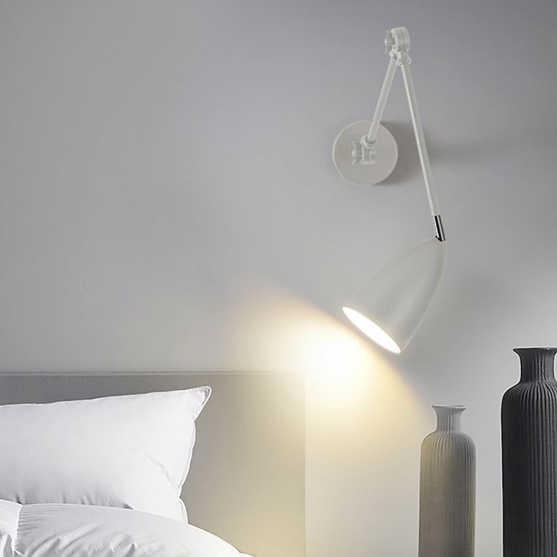 Einfache verstellbare Wandleuchten mit einer blubwandmontierten Leuchte für Wohnzimmer