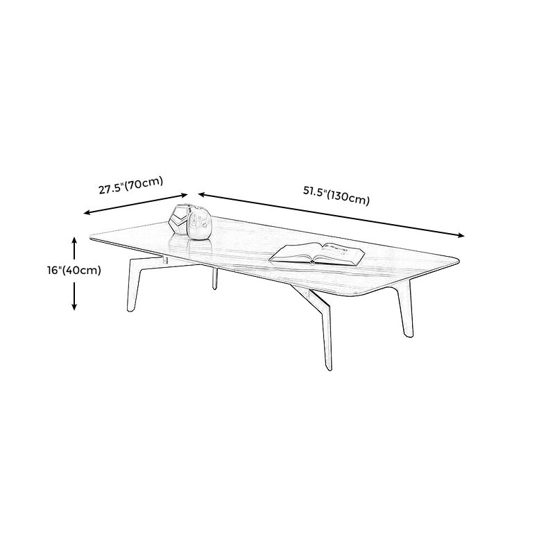 4 Legs Base Design Black Gold Slate & Marble Top Round/rectangular/square Coffee Table