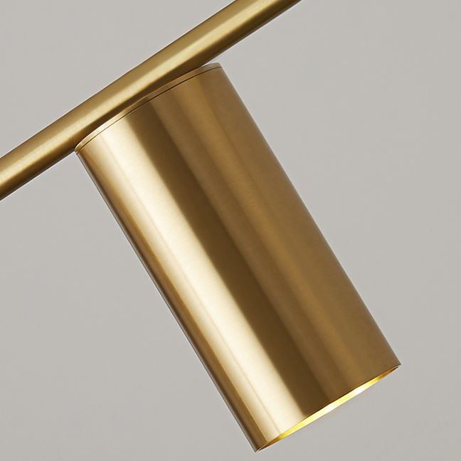 Cylinder Island Pendant Lights Contemporary Kitchen Island Lighting with Metal Shade