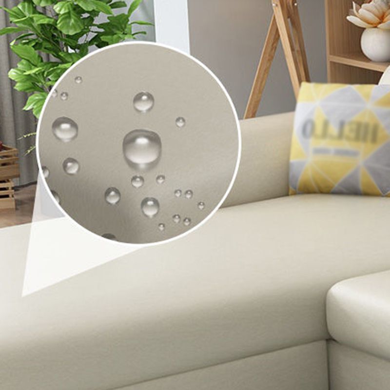 108.26" L x 62.99" W x 31.49" H Sofa Upholstered Arm Sectional with Pillowed Back Cushions