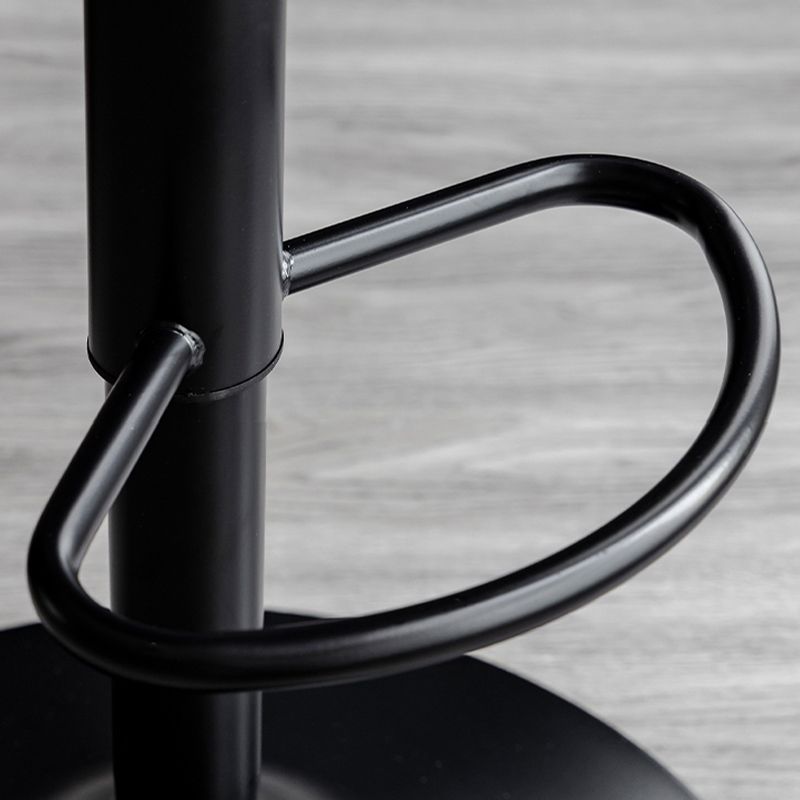 Industrial Metal Counter Height Stools Back Bar Stool for Living Room