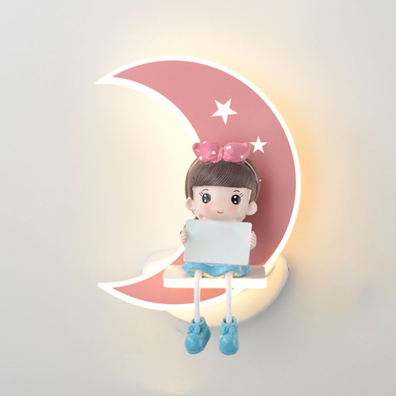 1-Light Geometric Wall Mount Light Modern Style Metal Wall Lighting Ideas