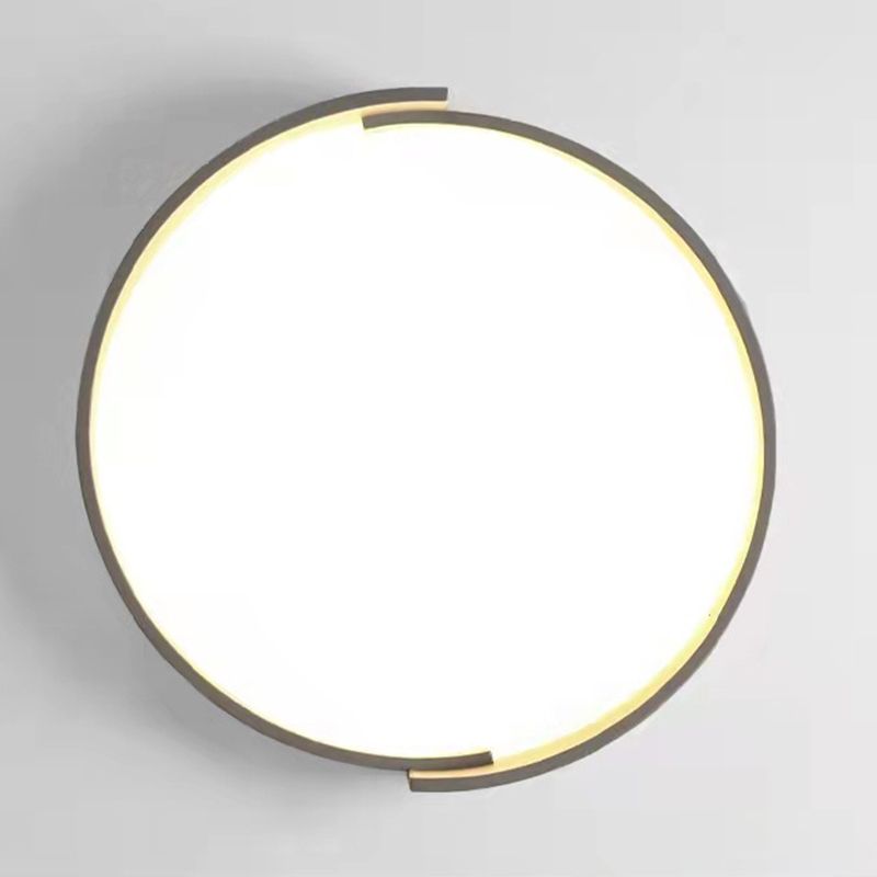 Modern Style 1-Light Round Shade Flush Mount Flush Mount Ceiling Light Fixture