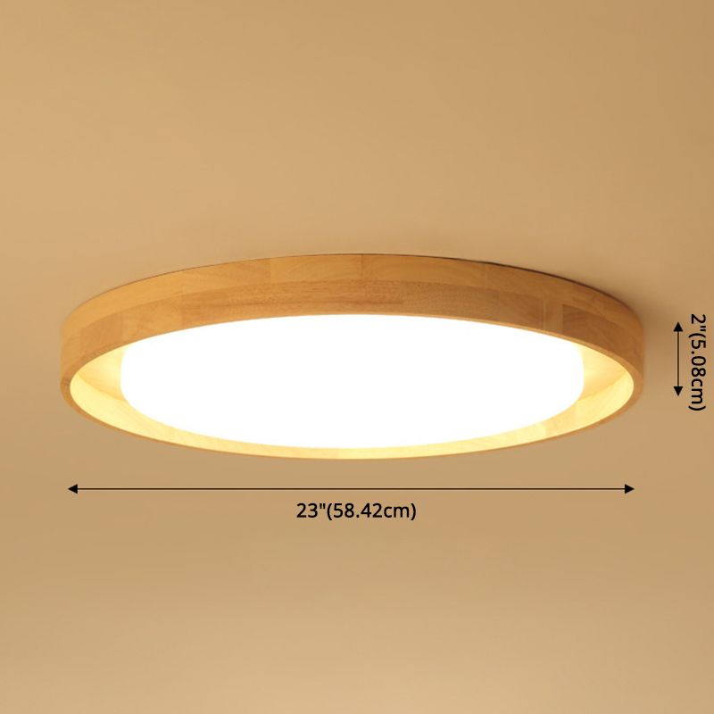 Circle semi-inbouwlamp Ultra-eigentijds acryl plafondlamp voor slaapkamer