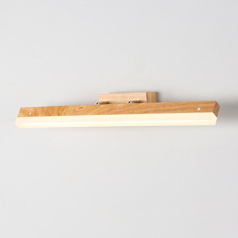 Luz de espejo de espejo de baño de madera de luz LED de LED de LED de LED de LED de LED de LED