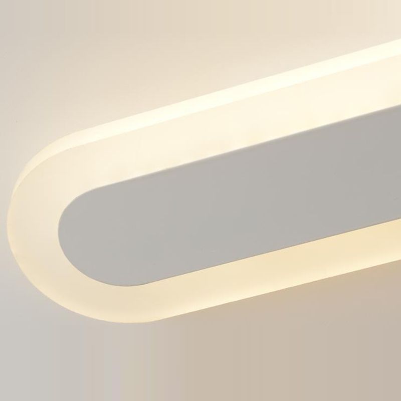 Linear Ceiling Light Fixture Simple Flush Mount for Corridor