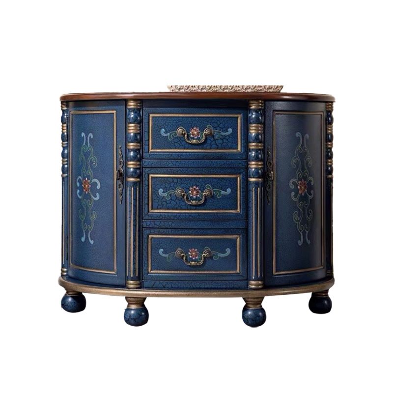 Traditional Storage Chest Dresser Solid Wood Dresser with 3/4/5 Drawers