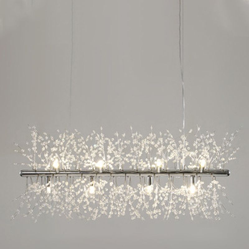 Modern Dandelion Chandelier Light Fixtures Multi-Head Suspension Pendant Lamps