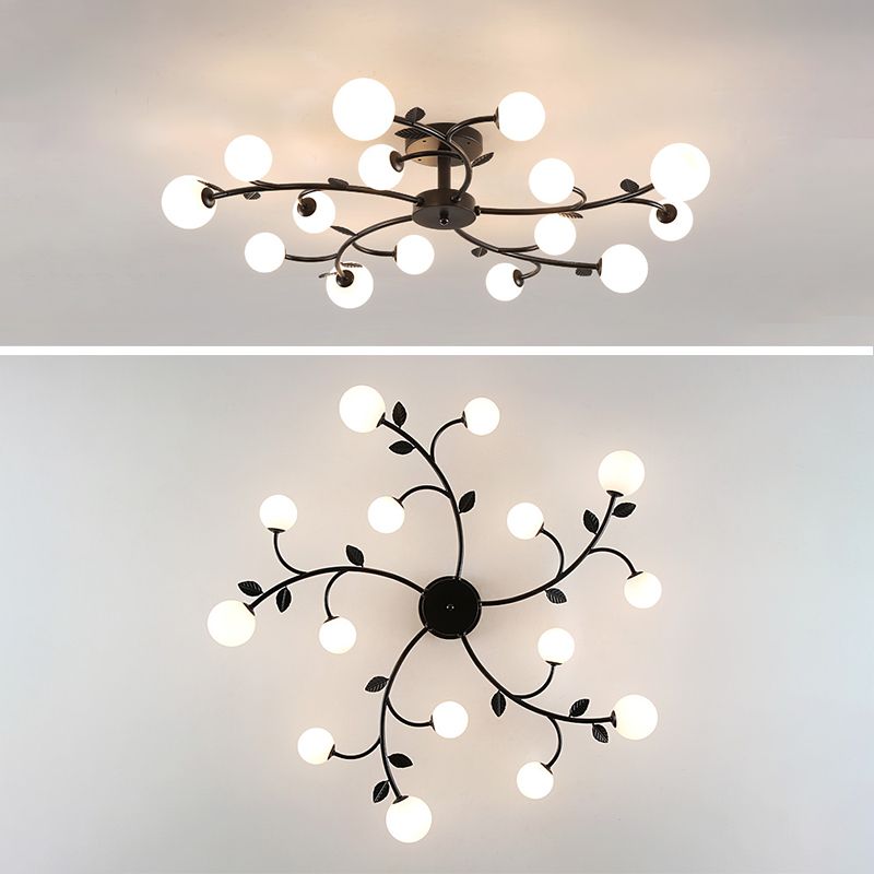 Luz de montaje de vidrio esférico de cristal esférico de montaje de descarga industrial