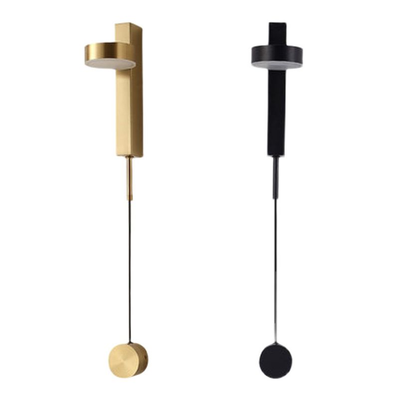 Metall runde Formwandbeleuchtung moderne 1-Licht-Wandmontageleuchte