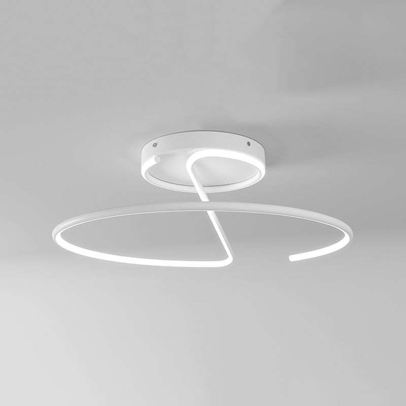 Simplicity Flush Ceiling Light Fixtures with Silicone Shade LED Ceiling Light Fixture