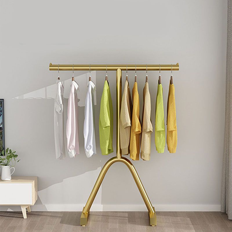 Modern Minimalist Style Coat Rack Metallic Free Standing Coat Rack for Living Room
