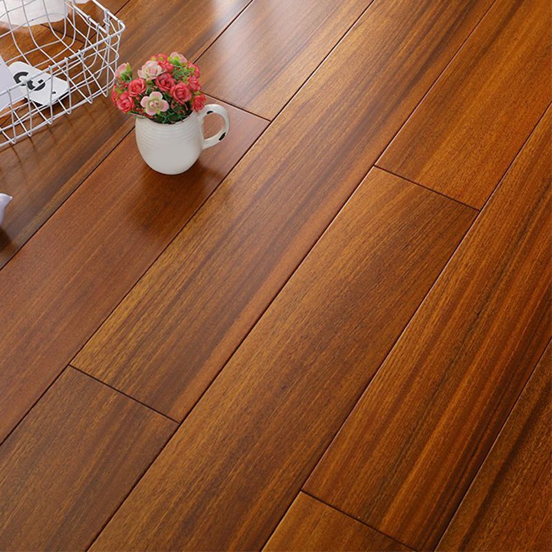 Modern Style Wood Flooring Scratch Resistant Rectangle Nail Wood Flooring