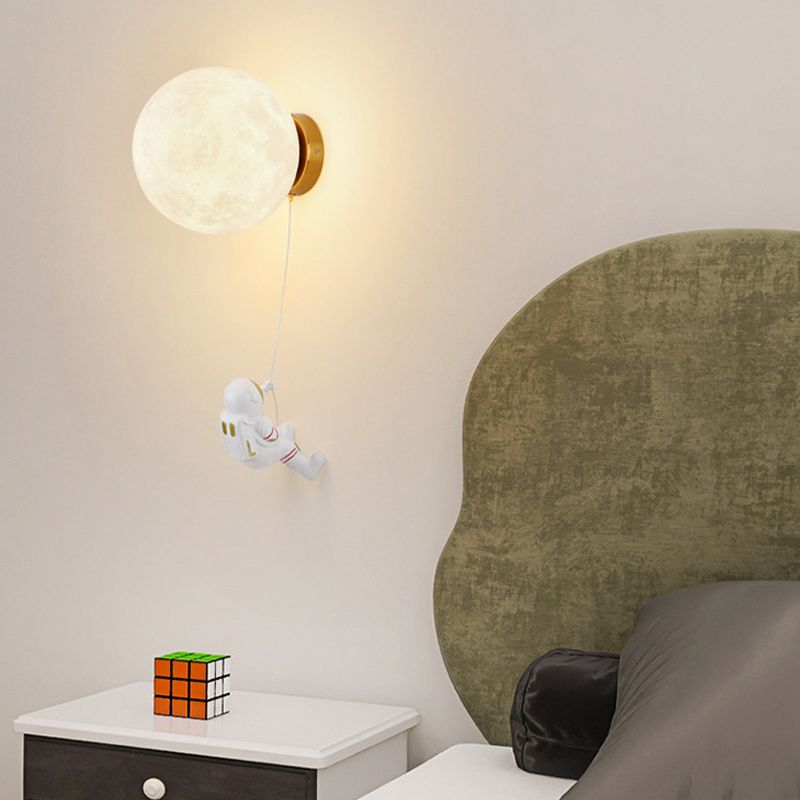 Contemporary Globe Sconce Lights Glass 1 Light Wall Lighting Fixtures