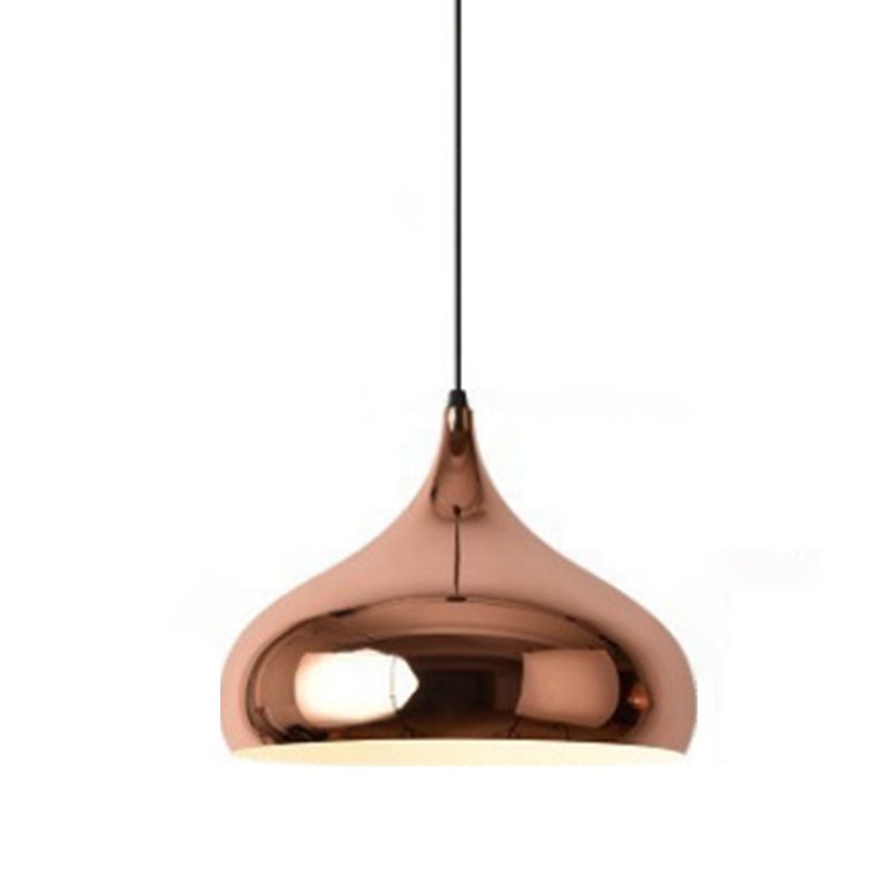 1 Light Hanging Pendant Lights Industrial Style Mirror Glass Pendant Ceiling Lights for Restaurant