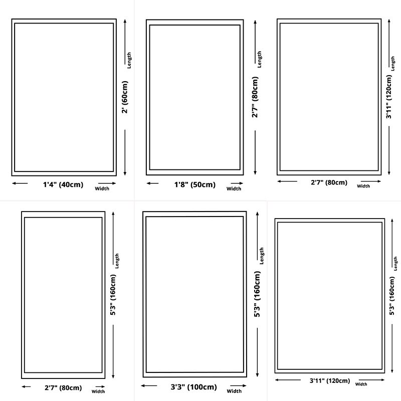 Modern Living Room Rug Geometric Carpet Polyester Non-Slip Backing Area Rug