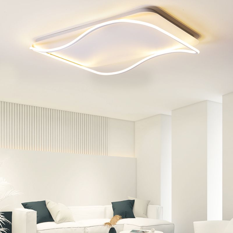 Geometrisch Minimalisme LED Flush Mount Aluminum Flush Plafond Licht voor woonkamer