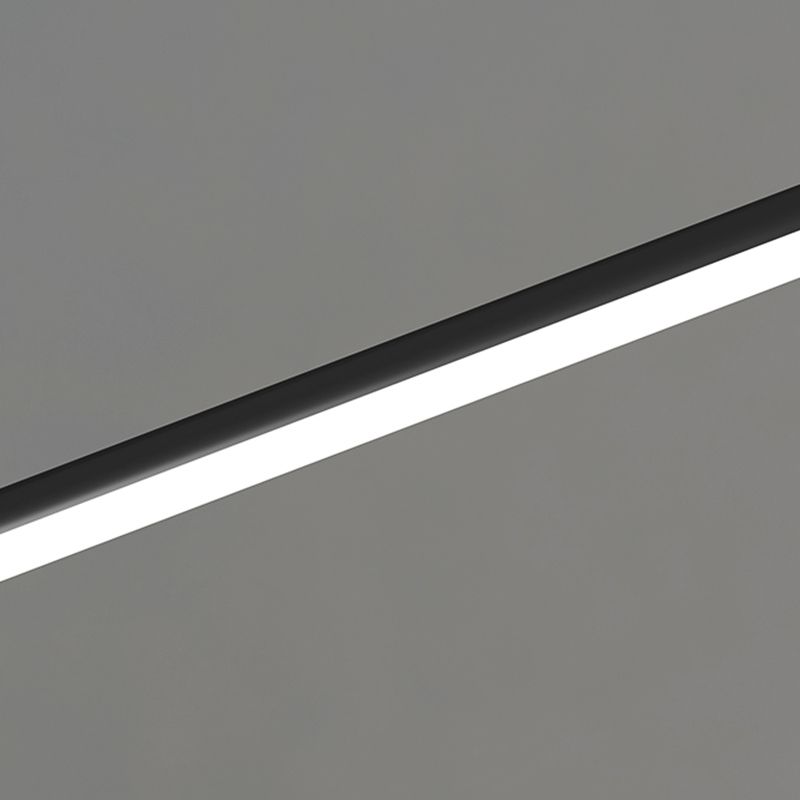 Modern Strip Shape Floor Light LED Floor Standing Light with Acrylic Shade for Bedroom