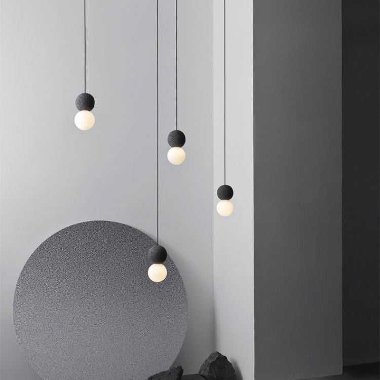 Einlichtzementrahmen Anhänger Licht moderne Anhängerbeleuchtung für Schlafzimmer