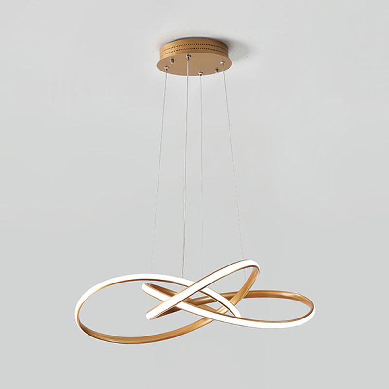 Cycle Shade lampadario Light Light Metal Modern 1 Funzione illuminazione lampadario leggero