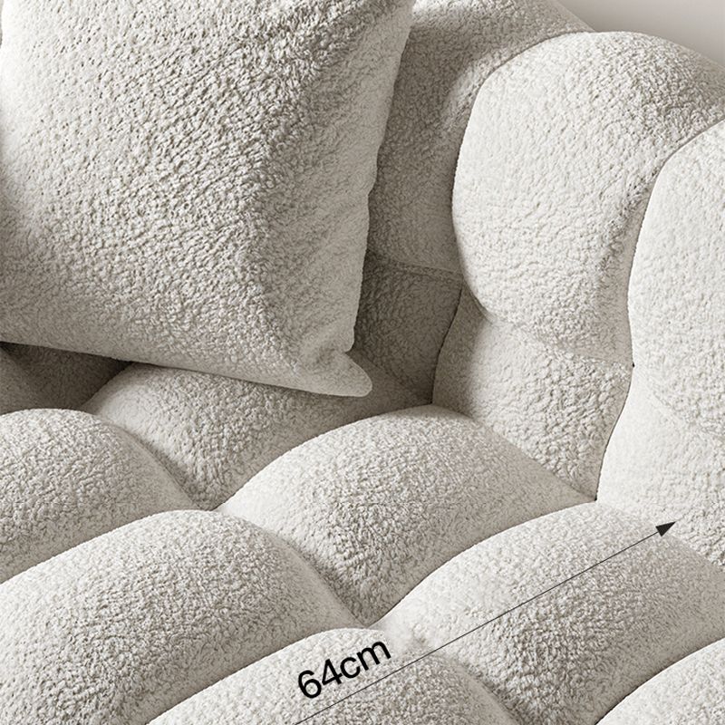 Contemporary Tuxedo Arm Sofa Tight Back Standard Sofa for Living Room