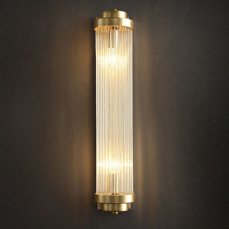 Cilindro a 1 luce moderna fonce luce luce cristallo idee per il soggiorno