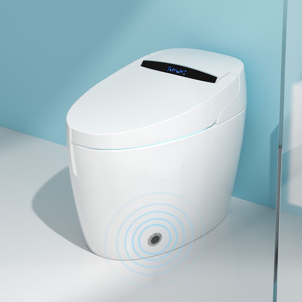 Contemporary One-Piece Toilet Bowl Floor Mounted Urine Toilet for Washroom