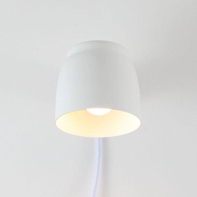 Bell Wall Lighting Simplicity Metal 1 Light Wall Sconces for Living Room