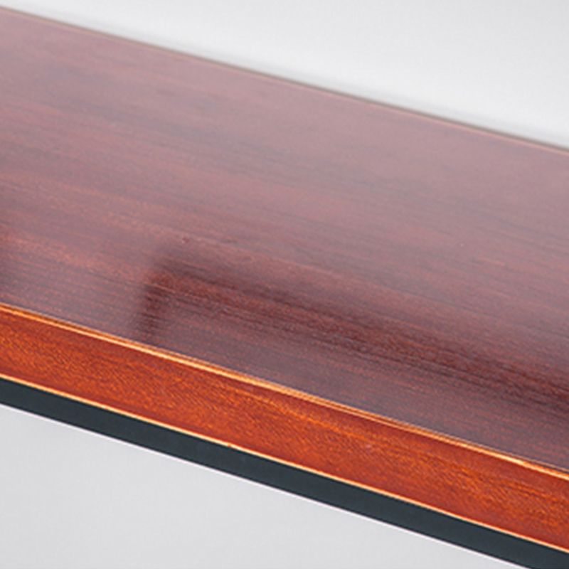 Solid Wood Bar Table Industrial Style Dining Table for Kitchen