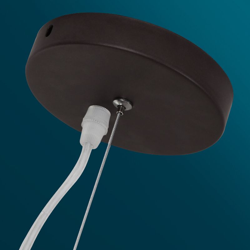 Moderne Metallheizenbeleuchtung Rechteck 1-Licht Island Lichter