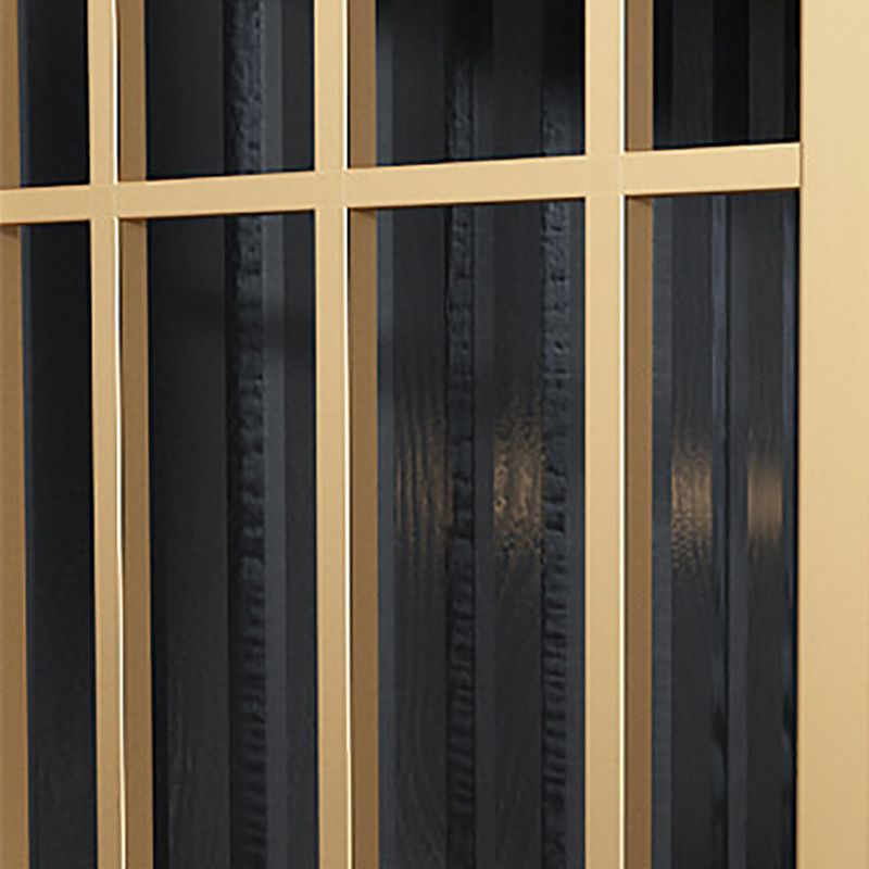 70.87"H Bookshelf Open Back Glam Style Bookcase for Home Office Study Room