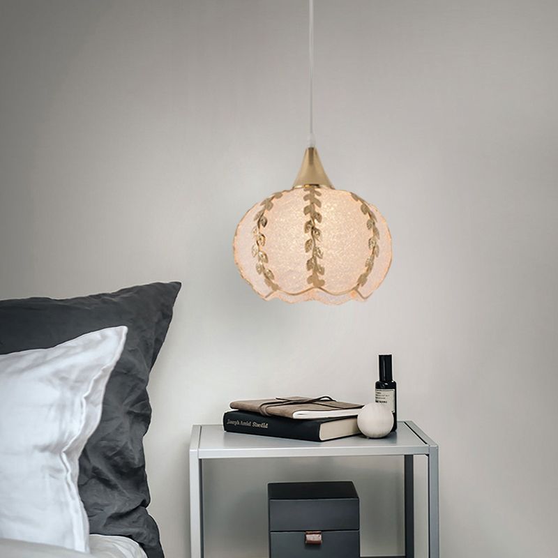 White 1 Light Hanging Pendant Traditional Plastic Dome/Drum/Wide Flare Suspension Lamp for Dining Room